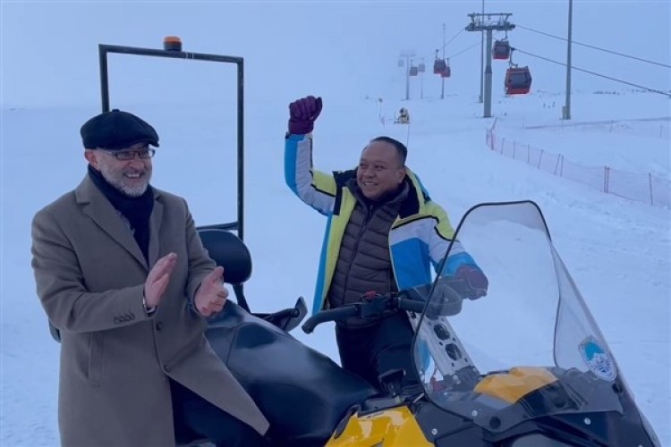 Endonezya Büyükelçisi Purnama, Endonezyalıları Erciyes'i keşfetmeye davet etti