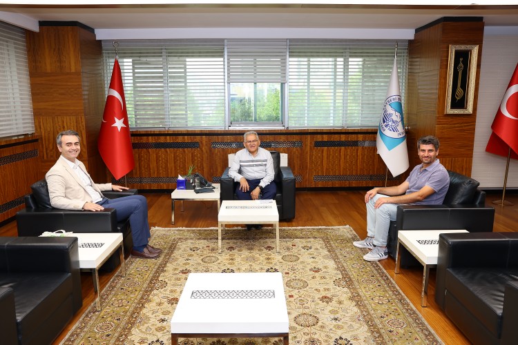 Başkan Büyükkılıç, Kayseri Tabip Odası Başkanı Şahin'i ağırladı