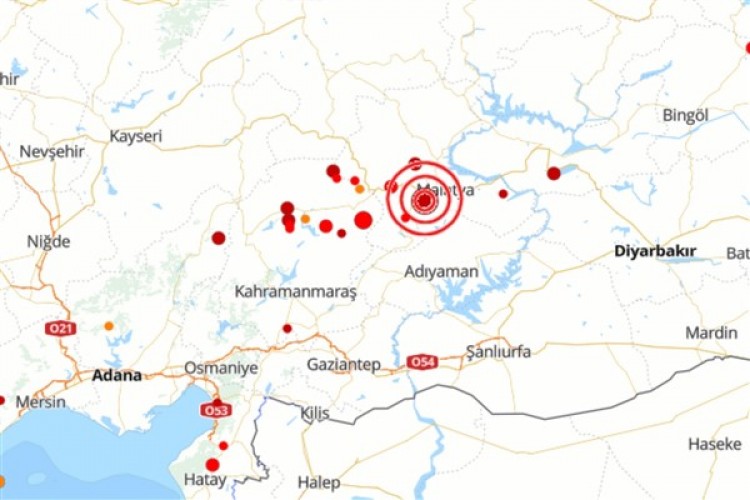 Malatya'da deprem