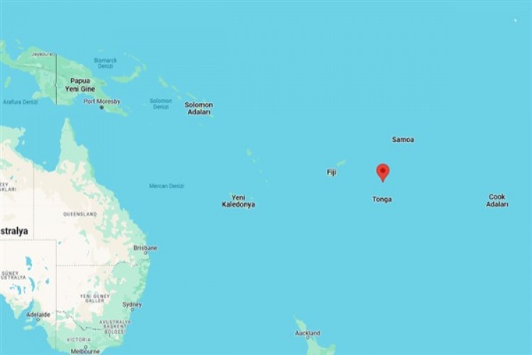 Tonga'da deprem
