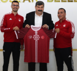 Milli Bocce sporcusu Mehmet Can Yakın, Başkan Yıldız'ı ziyaret etti
