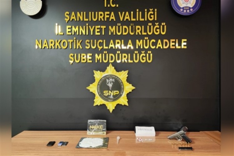 Şanlıurfa'da uyuşturucu operasyonları