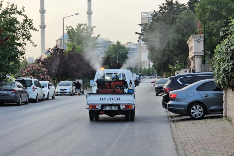 Küçükçekmece Belediyesi sivrisineklere karşı alarmda