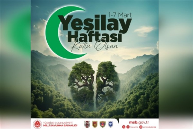MSB'den Yeşilay Haftası mesajı