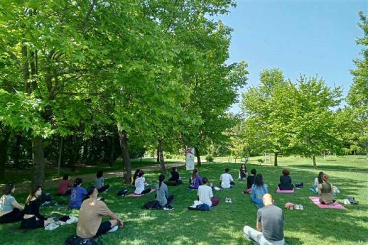 Eskişehir'de Yoga Atölyesi düzenlendi