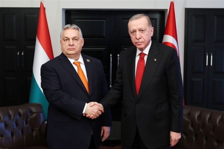 Cumhurbaşkanı Erdoğan, Macaristan Başbakanı Orban'ı kabul etti