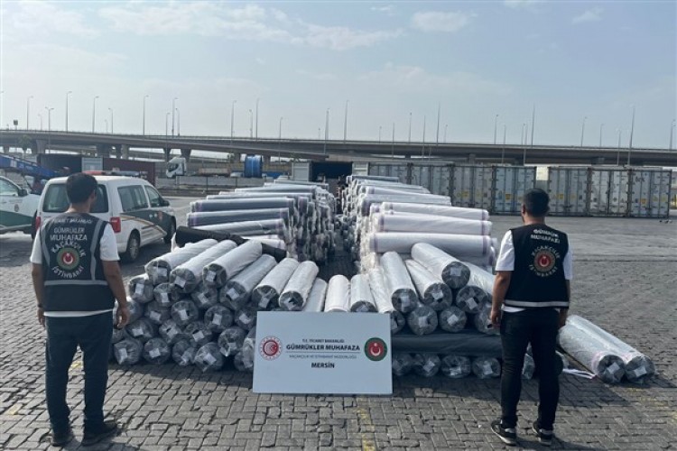 Mersin ve Kocaeli'de 1 milyar 22 milyon liralık kaçakçılık girişimine engel olundu