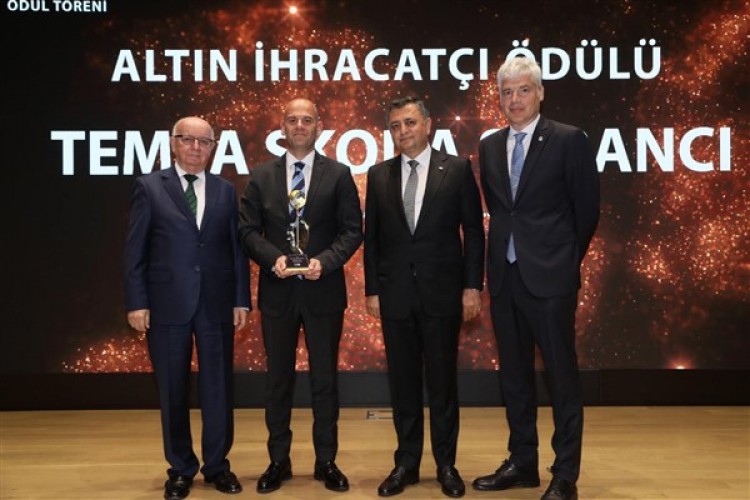 Otomotivin şampiyonlarından TEMSA'ya 'Altın İhracatçı' ödülü