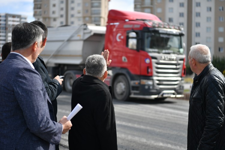 Başkan Büyükkılıç, Yakut Mahallesi'ndeki projeyi yerinde inceledi