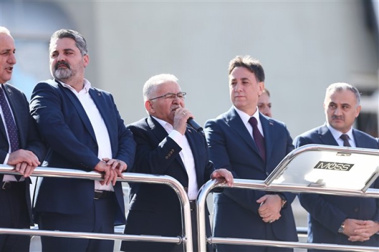 Başkan Büyükkılıç: "Bu hizmet fırsatını veren sizlere minnettarız"