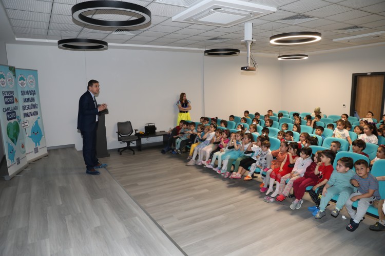 KASKİ'den çocuklara ''su bilinci'' eğitimi