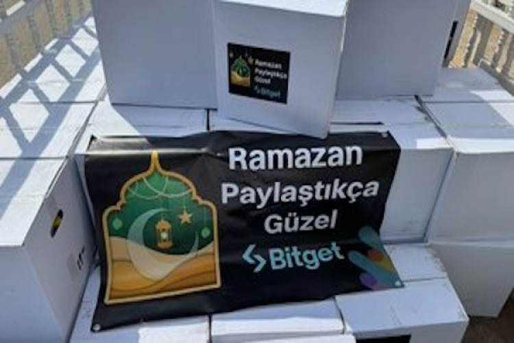 Bitget, Ramazan ayında depremzedelerin yanında