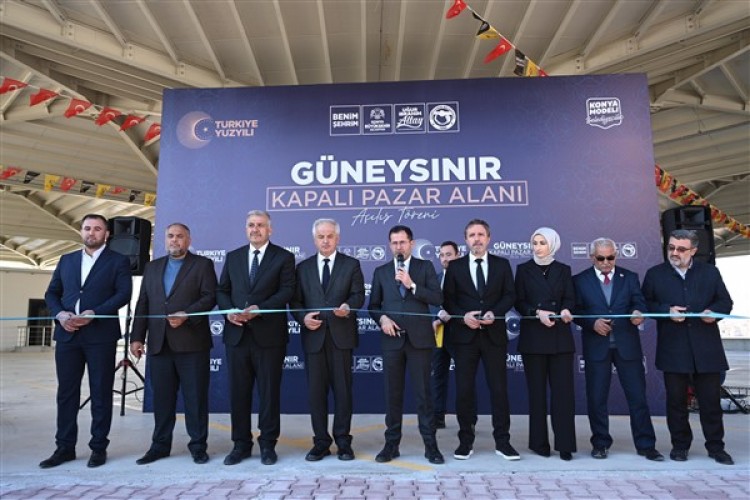 Konya Büyükşehir'in Çumra ve Güneysınır'a kazandırdığı iki yatırım aynı gün açıldı