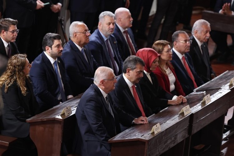 Birinci Türkiye Büyük Millet Meclisi'nde tören düzenlendi