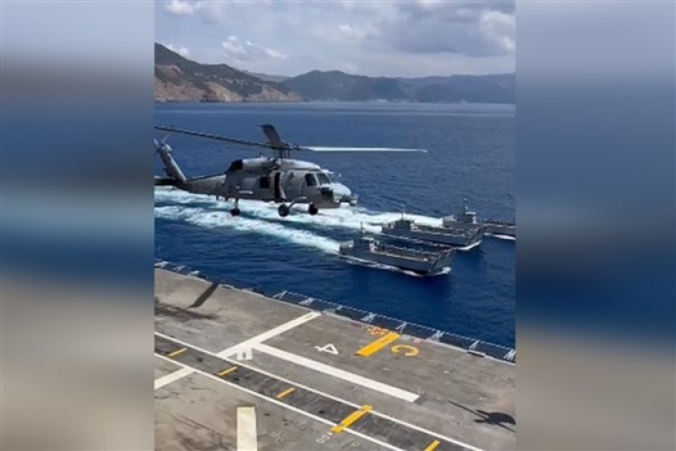 Denizkurdu-II 2024 Tatbikatı'nın seçkin gözlemci günü faaliyetleri devam ediyor