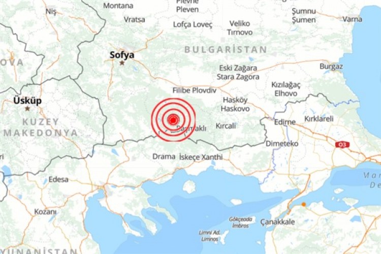 Bulgaristan'da deprem