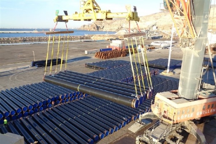 Podişor Doğal Gaz Dağıtım Projesi, Mars Hava ve Deniz Kargo'ya emanet