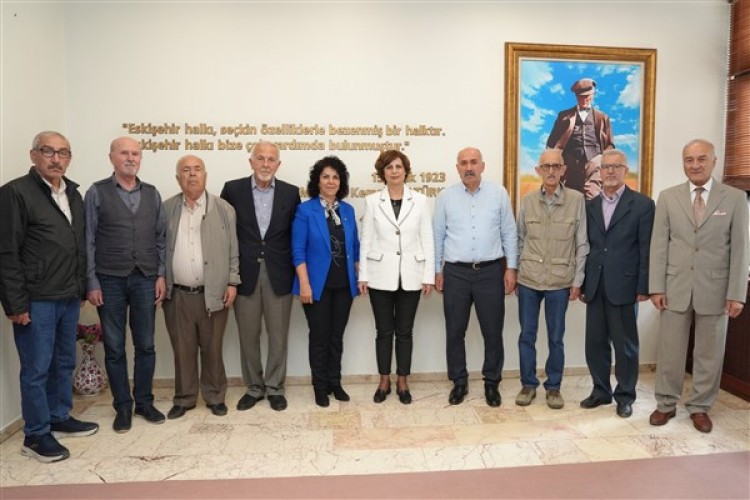 Başkan Ünlüce'ye sendikalardan tebrik ziyareti