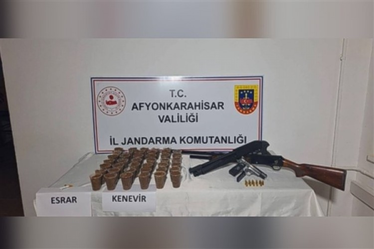 Afyonkarahisar'da uyuşturucu operasyonu