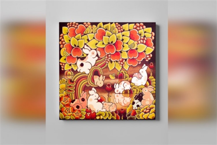 Göksu Gül imzalı Şeftali Rüyası Trendyol Sanat'ta