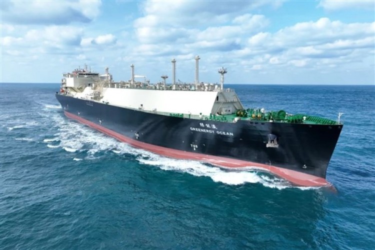 Greenergy Ocean 7 milyon hanenin doğal gazını taşıyacak