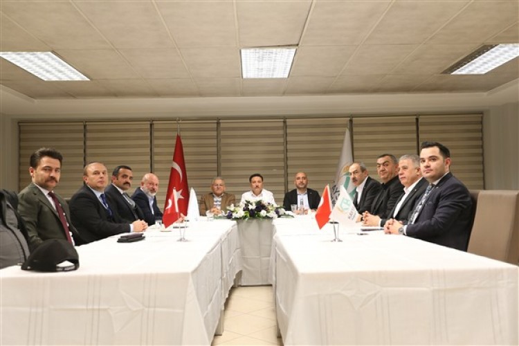 Başkan Büyükkılıç, TDİOSB Toplantısı'na katıldı