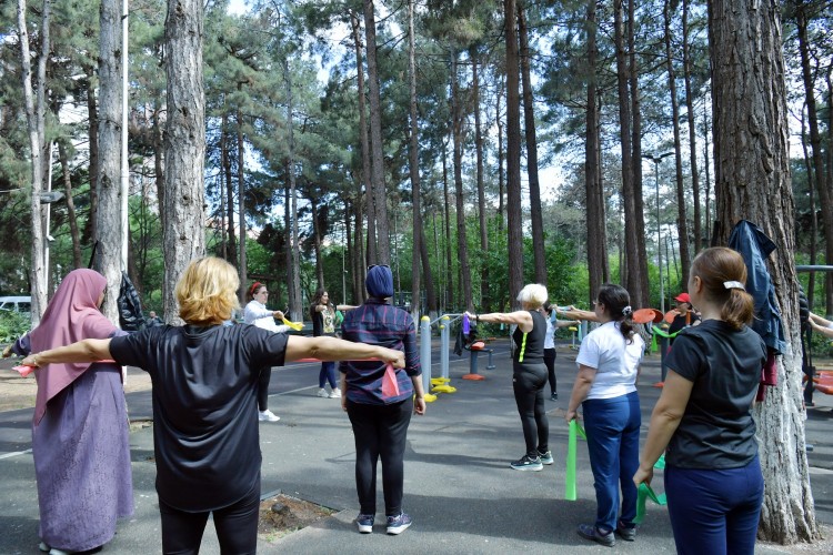 Beylikdüzü'nde açık hava spor etkinlikleri başladı