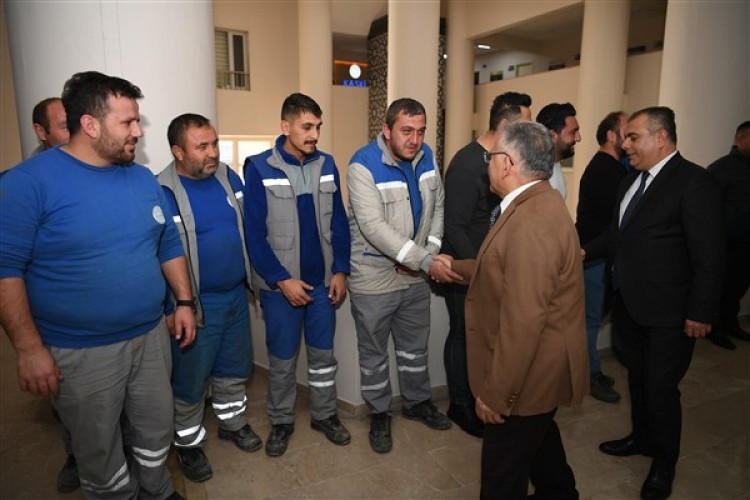 Başkan Büyükkılıç: "Bizimkisi hizmet belediyeciliği, algı belediyeciliği değil"