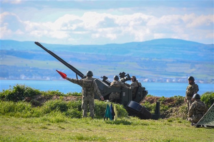 2'nci Kolordu Komutanlığı "Hava Savunma Tatbikatı" yaptı