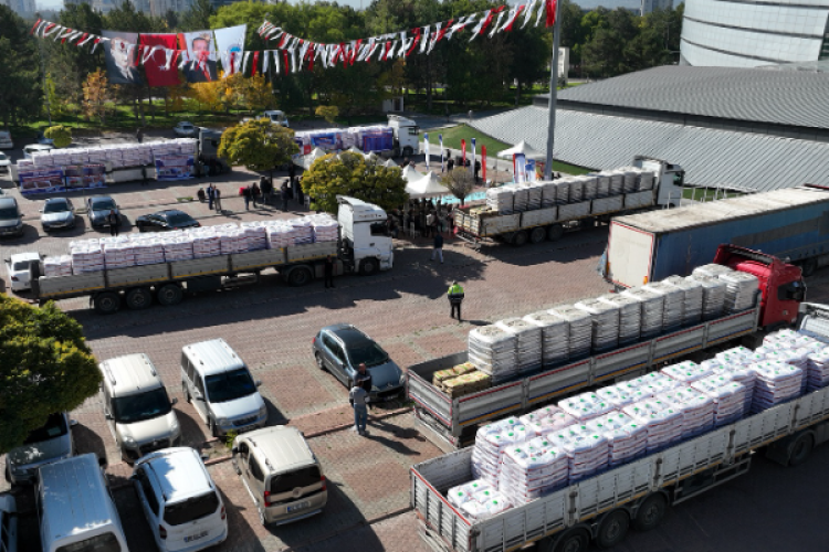 Başkan Büyükkılıç: 17 milyon 700 bin TL maliyetli nohut tohumu dağıtımını yapıyoruz