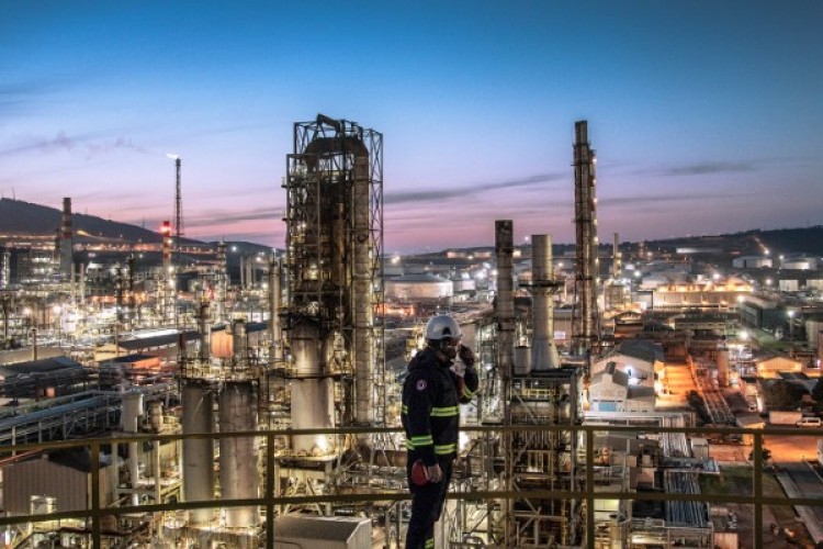 Tüpraş'ın İzmit Rafinerisi'ndeki bakımı