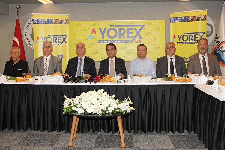 12. Yöresel Ürünler Fuarı (YÖREX), 2 Kasım'da Antalya'da açılacak