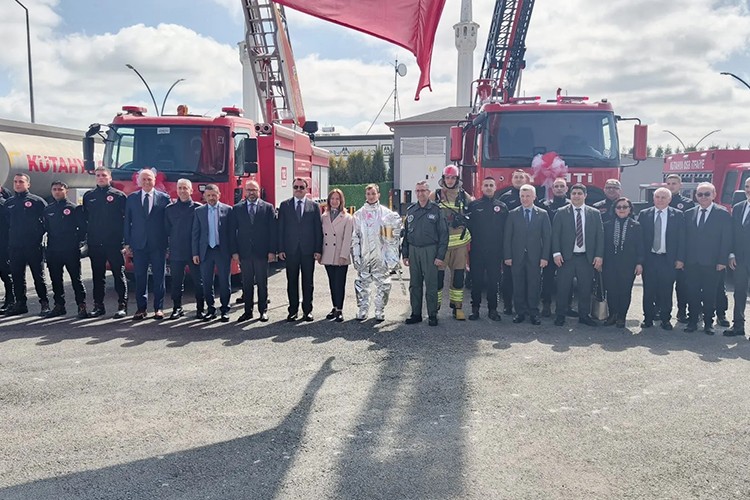Kütahya OSB'de itfaiye hizmet binası açıldı