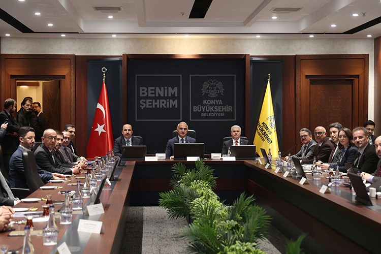 Konya Turizminin 5 yıllık master planı ele alındı