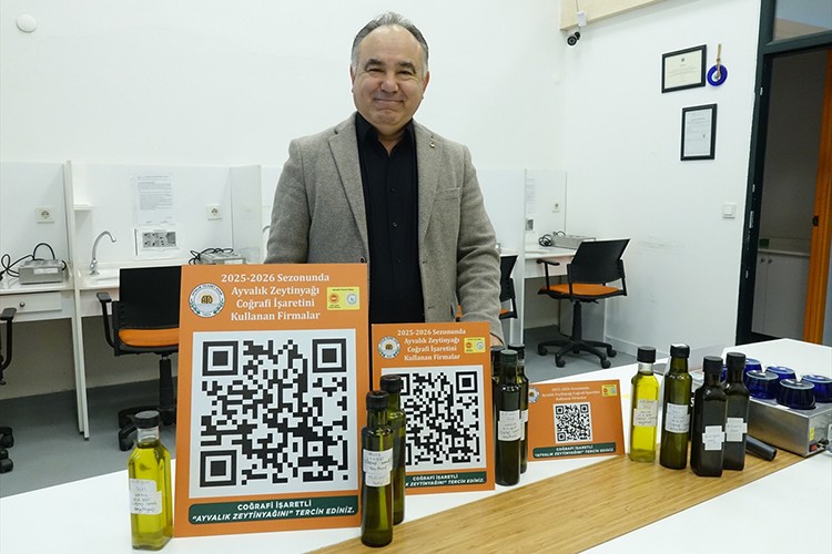 Ayvalık zeytinyağı, karekodla tarladan sofraya takip edilecek