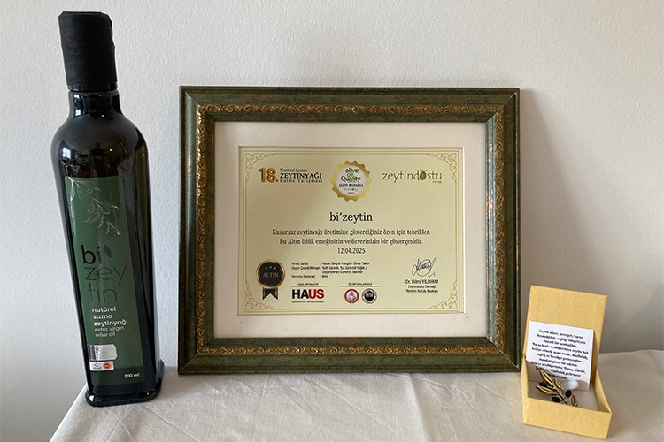 Bi'Zeytin'e Altın Madalya!