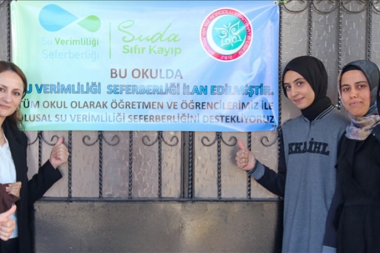 Öğrencilerin su verimliliği projesi 3 ülkeye yayıldı