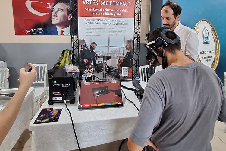 VRTEX 360 Compact sanal kaynak ekipmanıyla buluşturdu