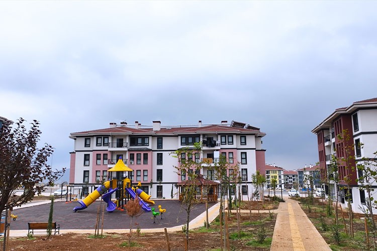 İslahiye'de deprem konutları tamamlandı