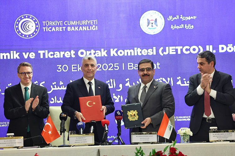 Türkiye ile Irak arasında "2. Dönem JETCO Protokolü" imzalandı