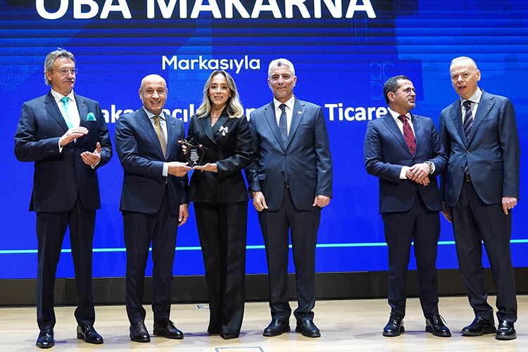 Oba Makarna'ya Turquality Şampiyonu Ödülü