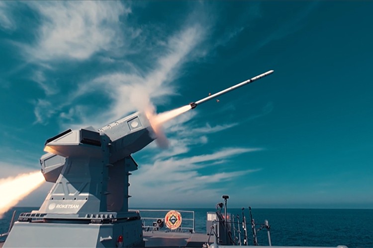 LEVENT savunma sistemi denizden test edildi