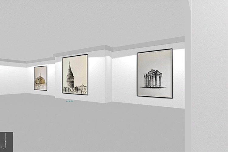 YTÜ sanat ekibinden 19 kişisel sergi