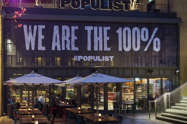 The Populist iyi müzik ve %100 eğlenceyle