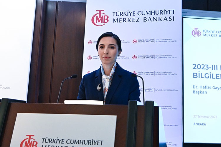 Enflasyon tahmini 2023 yıl sonu için 35,7 puan