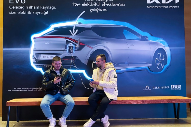 Kia EV6'nın enerjisi Zorlu PSM'de