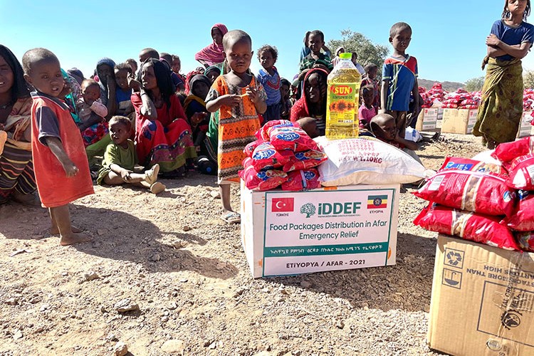 İDDEF Etiyopya'nın Afar Bölgesine İnsani Yardım Ulaştırdı