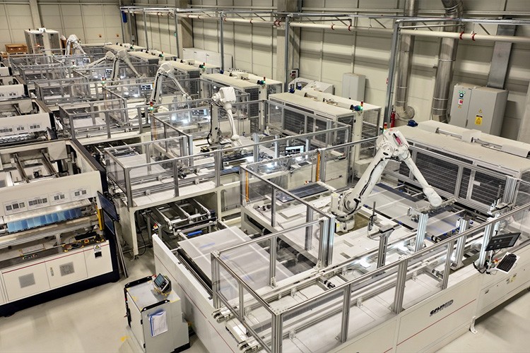 4 bin dönüme kurulacak GES'in panelleri Düzce'de üretiliyor