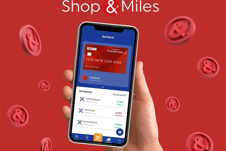 Setcard'dan Shop&Miles milleri için davet