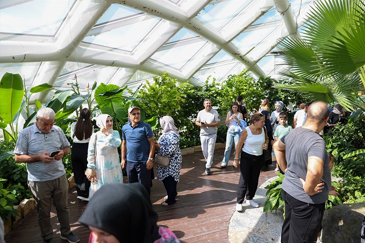 Konya Tropikal Kelebek Bahçesi 272 bin ziyaretçiyi ağırladı